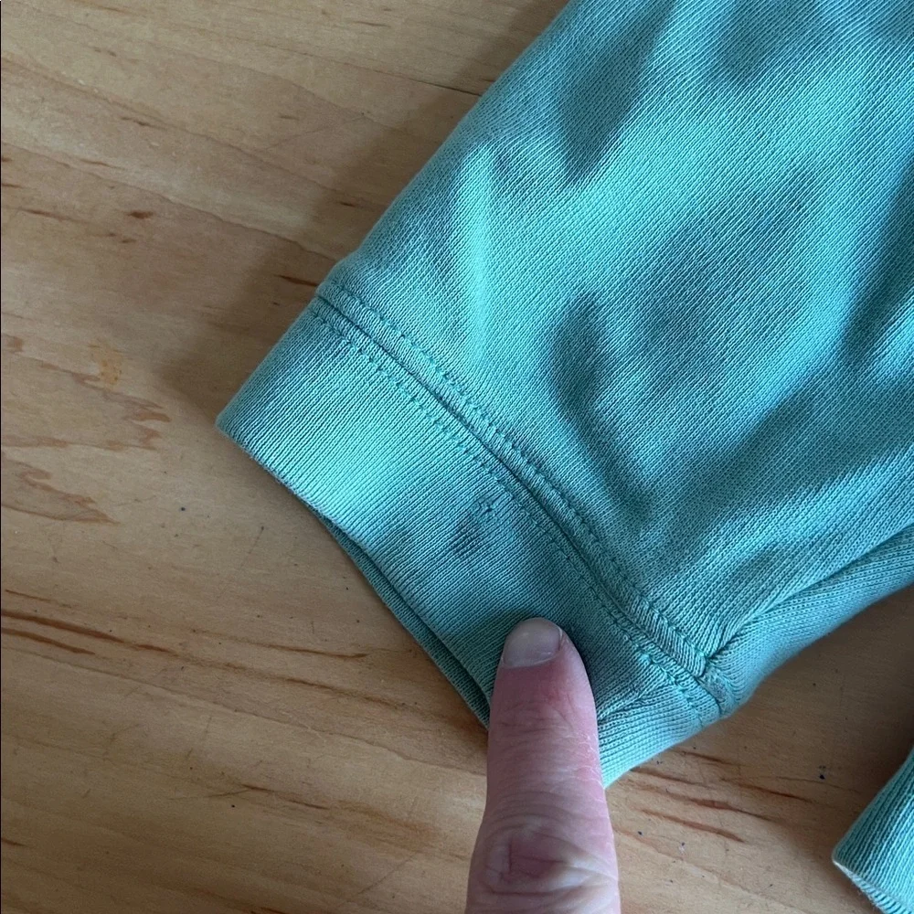 johnnie-O Teal Zip-Up Sweater
